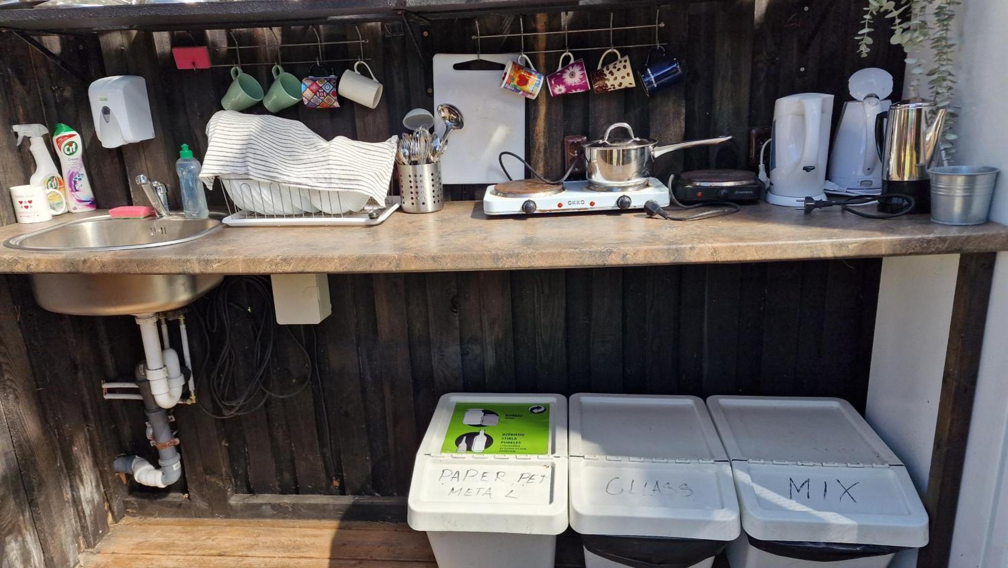 Sp Camping Spares Prieduli Nīca Exteriör bild